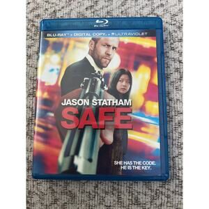Safe Jason Statham Action Thriller Blu-Ray Disc Movie